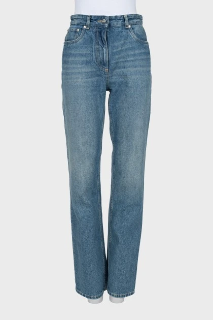 Джинси straight fit з биркою