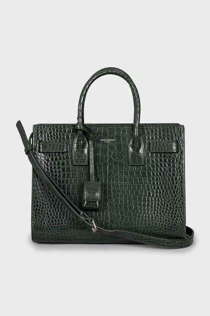 Зелена сумка Sac de Jour