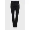 Чорні джинси tapered fit