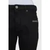 Чорні джинси tapered fit