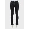 Чоловічі чорні джинси regular fit