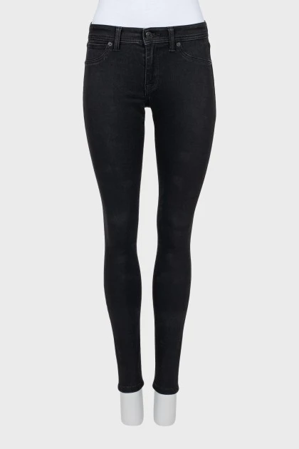 Джинси skinny fit із заниженою талією