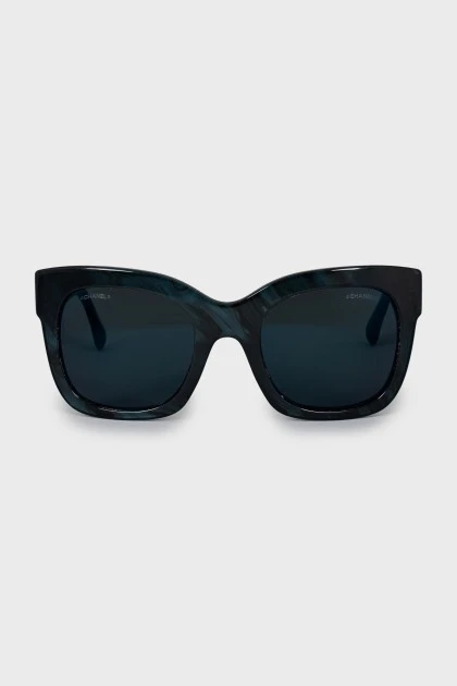 Сонцезахисні окуляри wayfarer з лого