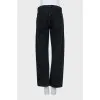Джинси straight fit чорного кольору