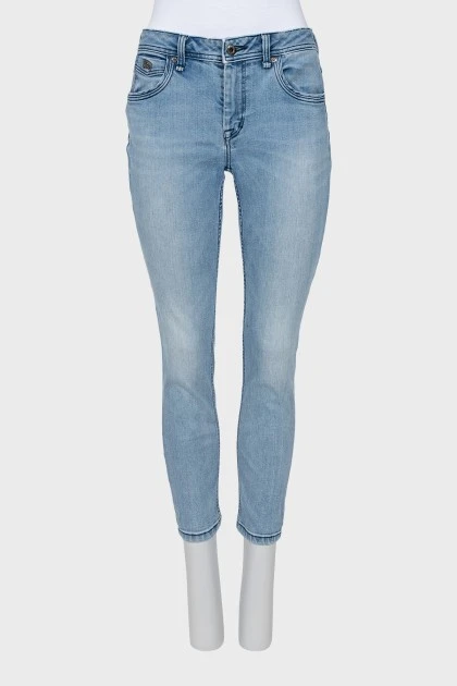  Блакитні джинси tapered fit
