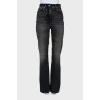 Джинсы straight fit черного цвета