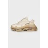 Белые кроссовки Triple S 