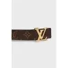 Двосторонній ремінь LV Initials