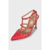 Туфли Rockstud с металлическим декором