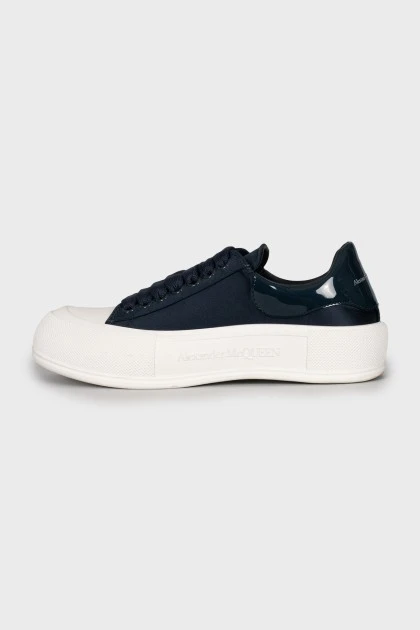 Текстильные кеды Deck Plimsoll