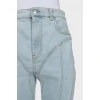 Комбіновані джинси skinny fit