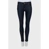 Джинсы skinny fit с молниям