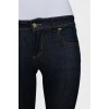 Джинсы skinny fit с молниям