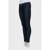 Джинсы skinny fit с молниям