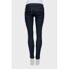 Джинсы skinny fit с молниям