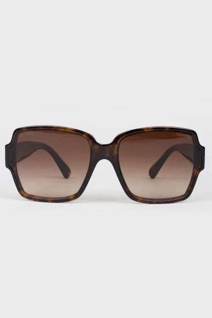 Солнцезащитные очки teashades коричневые с градиентом