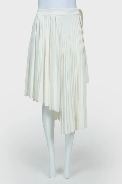 Плиссированная юбка с биркой