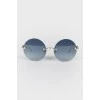 Сонцезахисні окуляри з синіми лінзами