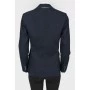 Подростковый пиджак темно-синего цвета с биркой