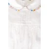 Детское белое платье с трусиками в комплекте