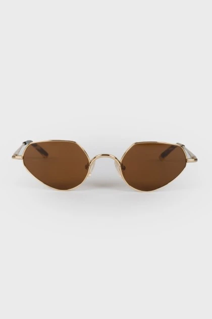 Солнцезащитные очки коричневые