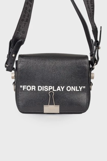 Черная сумка через плечо For Display Only