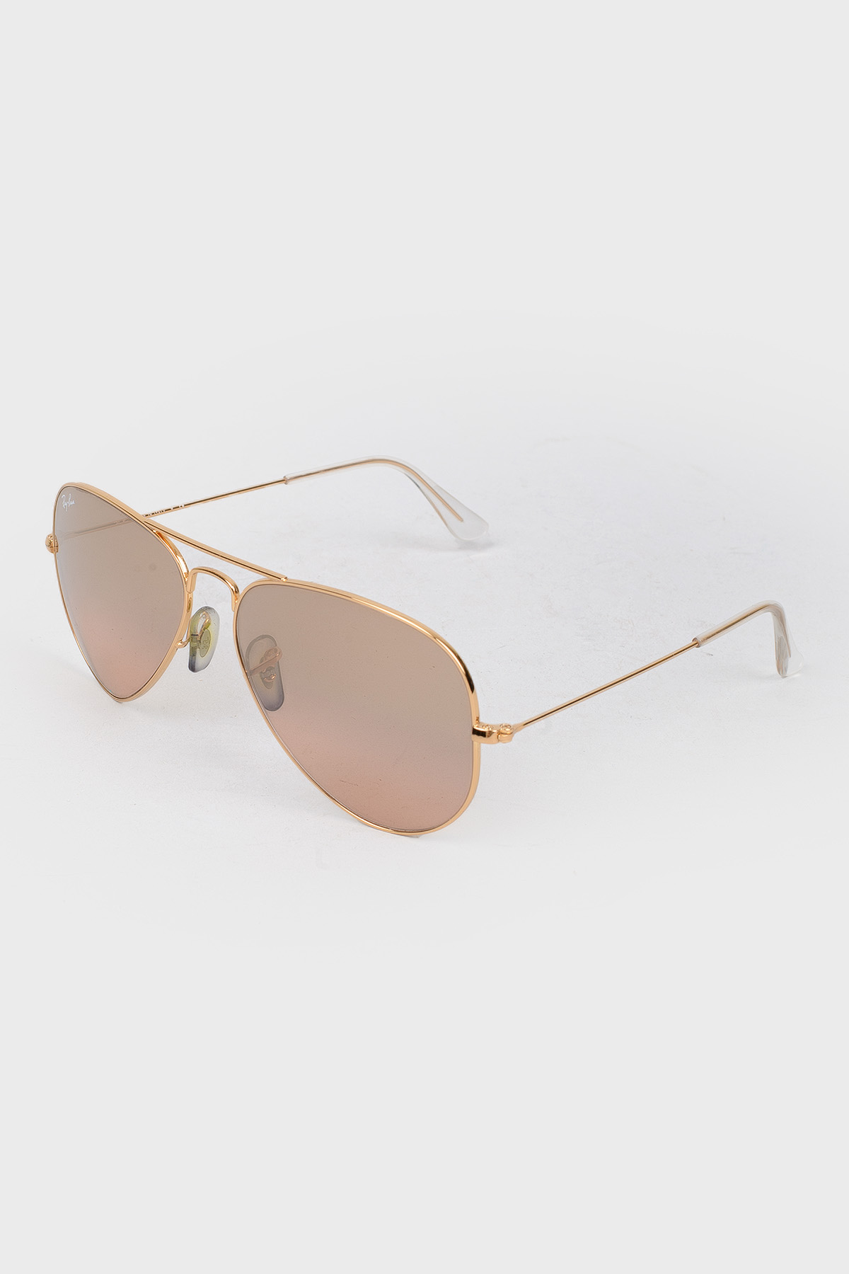 

Солнцезащитные очки-авиаторы коричневые Ray Ban, Золотистый