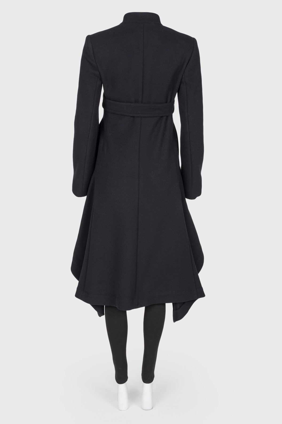 

Шерстяное пальто на кнопках Stella McCartney, Черный