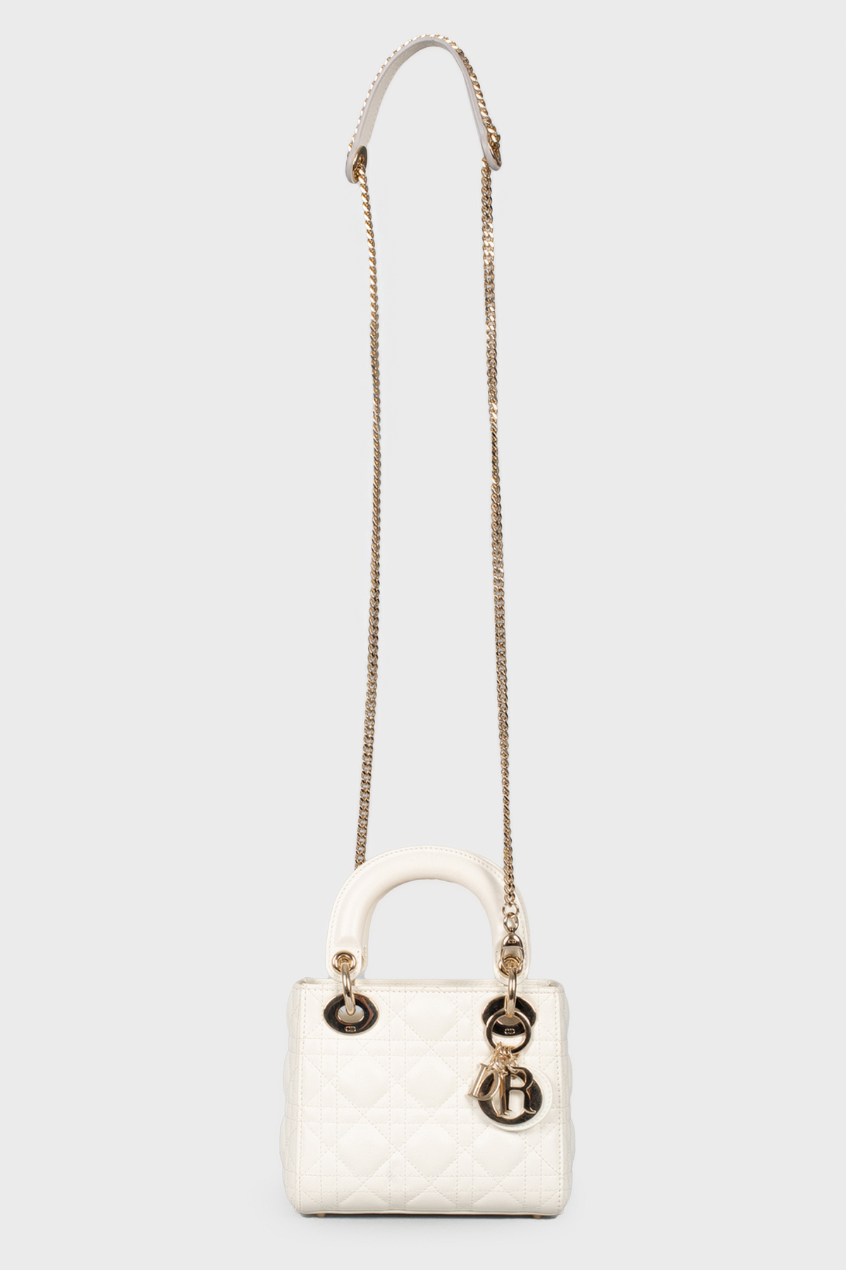 

Сумка Lady Dior Christian Dior, Белый