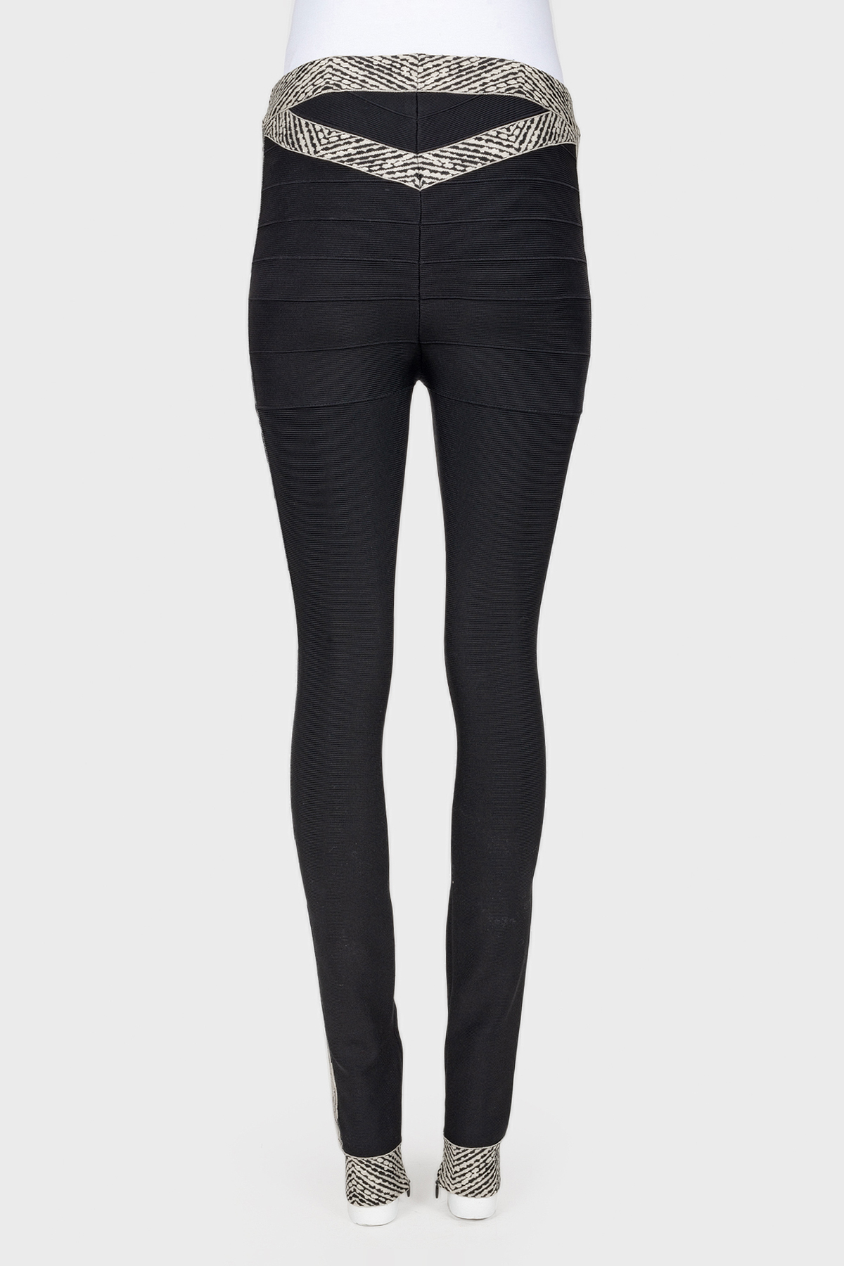 

Бандажные лосины Herve Leger, Черный